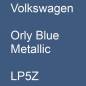 Preview: Volkswagen, Orly Blue Metallic, LP5Z.